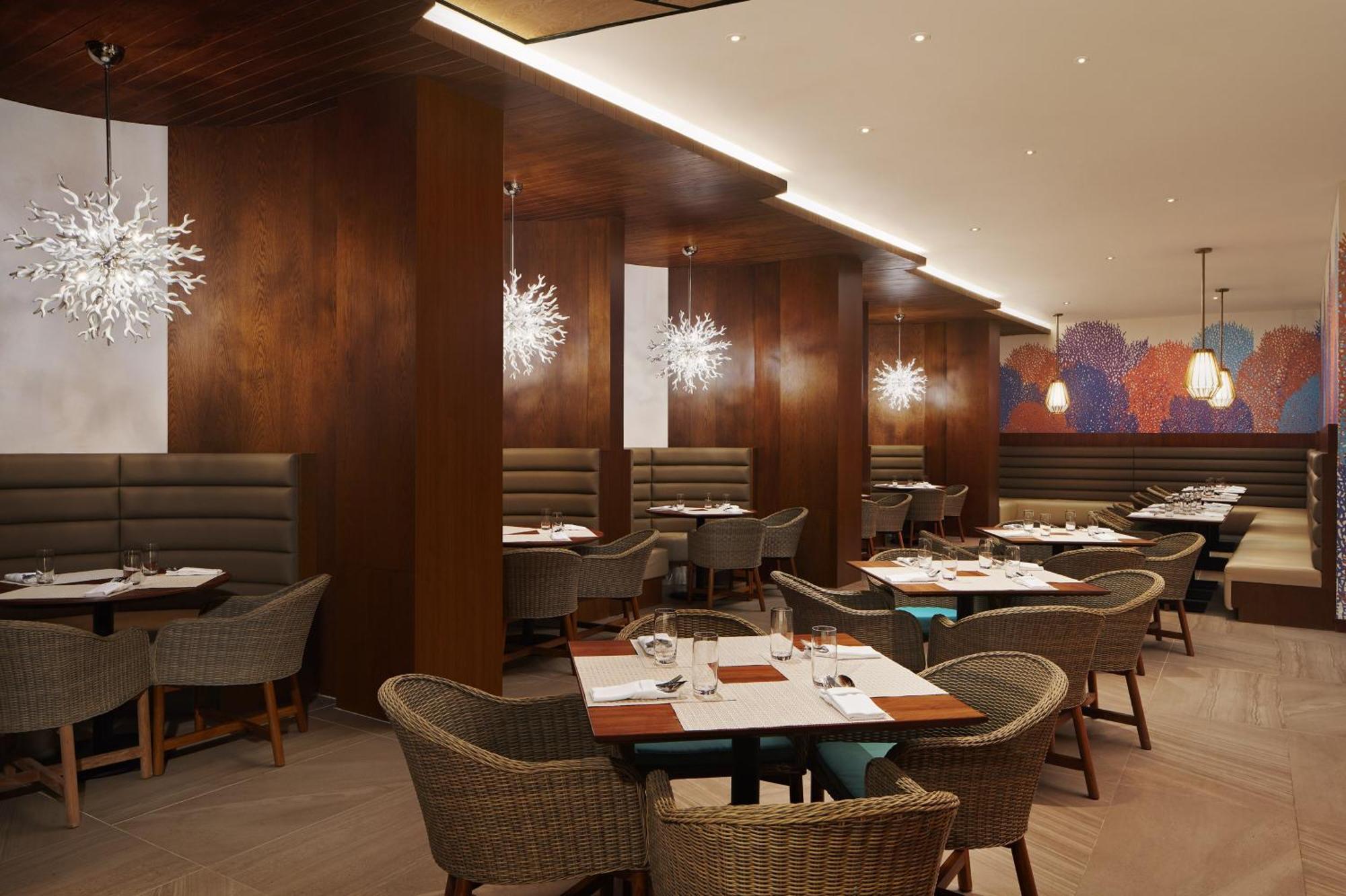 더 웨스틴 데사루 코스트 리조트 외부 사진 The interior of the restaurant